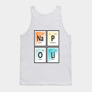 Napoli Table of Elements Tank Top